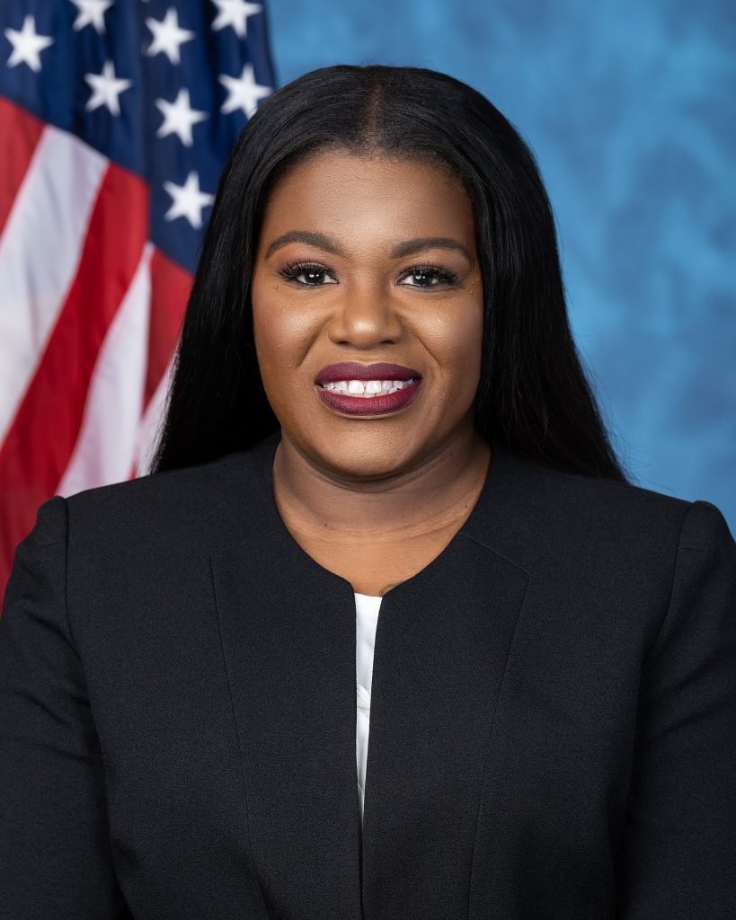 Rep. Cori Bush introduced a bill that would give people in prison the right to vote.