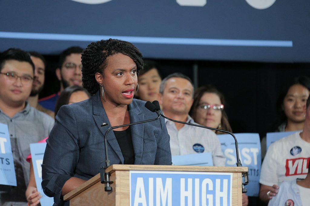 Ayanna Pressley authored The People's Justice Guarantee.