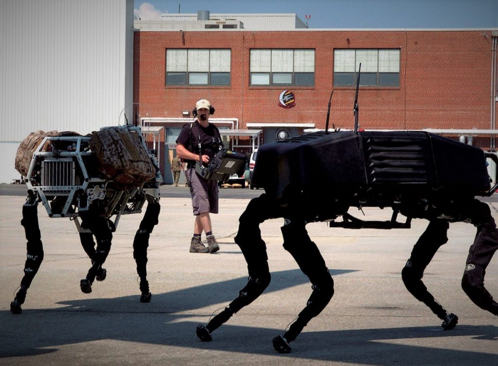 Robot police dogs may soon come to a neighborhood near you.