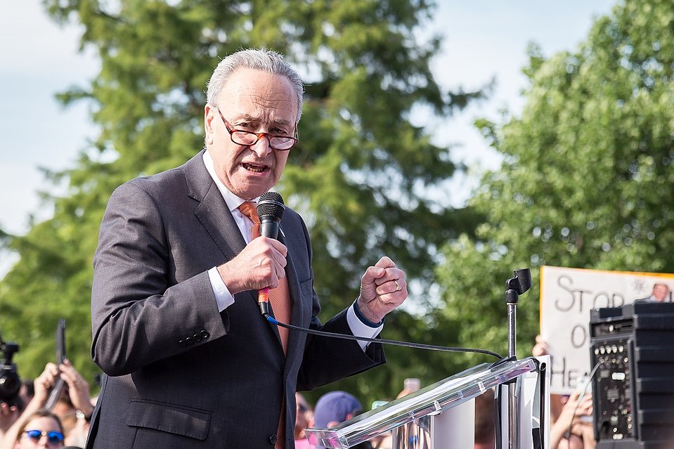 Sen. Chuck Schumer is the first Senate majority leader to support a bill to legalize marijuana at the federal level.